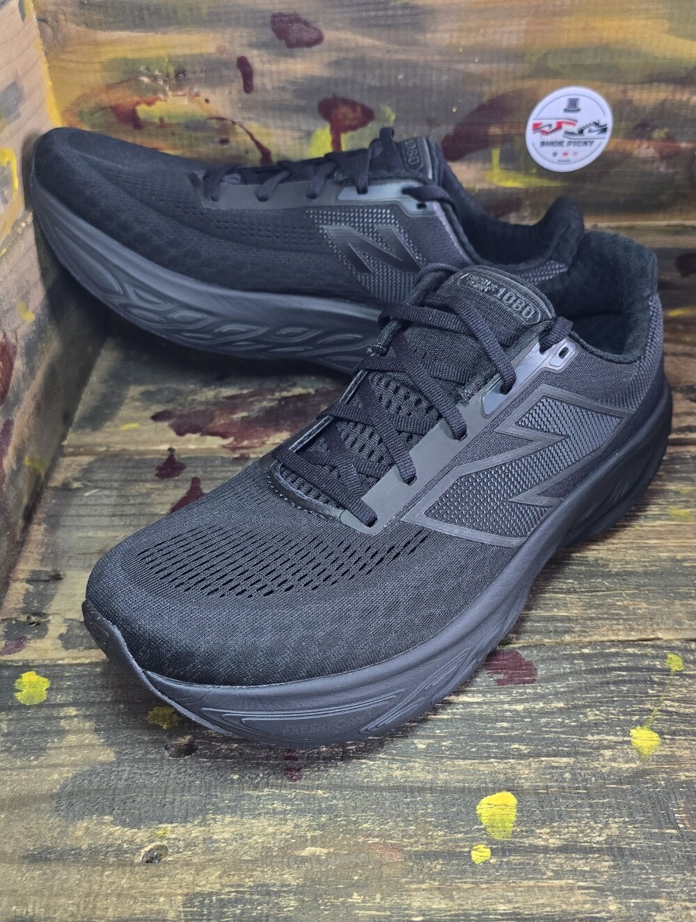 New Balance Fresh Foam X 1080 v14‎ Black Black SZ 11 Men's M1080K14 New